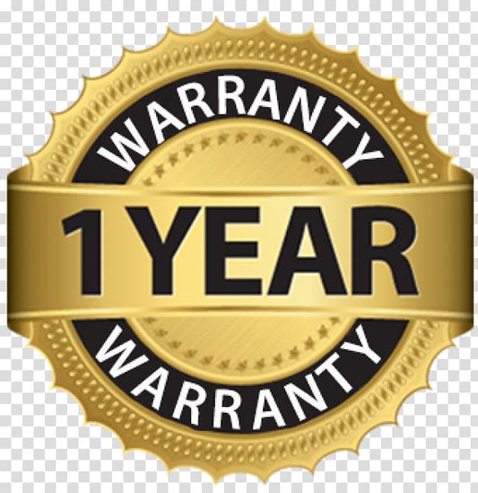 1 Year Warranty
